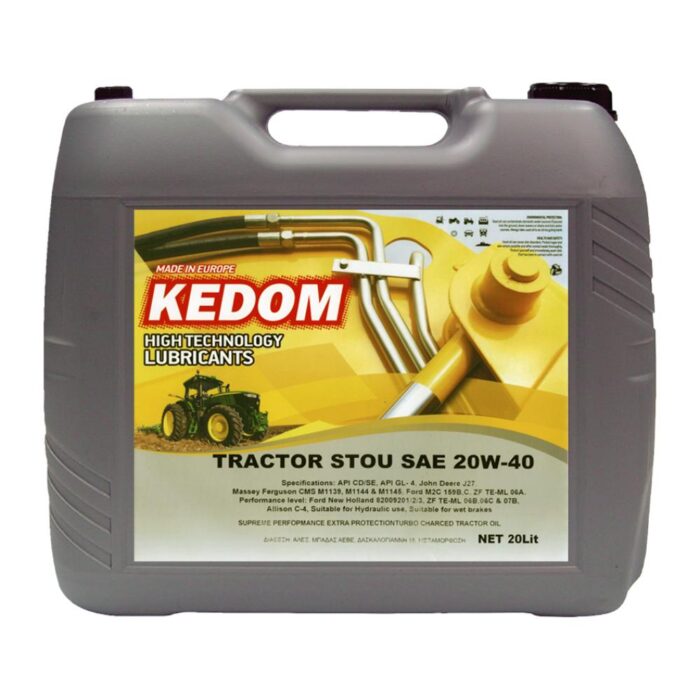 TRACTOR STOU  20W-40, 15W-40